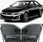 Able Elegant Half Car Magnetic Sun Shade Curtains for Mitsubishi Lancer Set of 4 Pcs