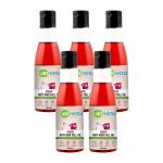 CareVeda Onion Anti-Hair Fall Oil, Enriched with Amla and Lemon Oil Suitable For All Hair Types 100ml ( Pack of 5 )