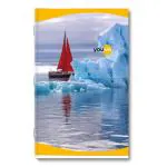 Youva Navneet| Soft Bound Long Notebook for Students and Office Executives| Size 21 cm x 33 cm| Single Line| 228 Pages| Pack of 6