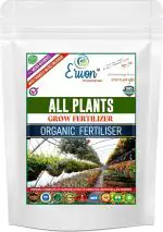 Sansar Green All Plant Grow fertilizer, Organic Fertilizer for Growth of All Plants Fertilizer (0.4 kg, Powder)