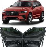 Able Dotnet Car Sun Shade Curtains with Zipper for Volvo- XC60 New Set of 6 Pcs (2017 to Till Now Model)