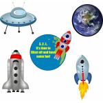 Untumble Space Birthday theme Posters pack