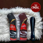 Carnoba Liquid Shoe Polish 75ml Black + Shoe Horn + Carnoba Liquid Shoe Polish 75ml Brown