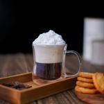 Femora Double Wall Glass Coffee Mug