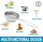 BLUE LEMON Tea & Coffee Strainer/Chalni for Kitchen (304 Food Grade Stainless Steel) - Strong