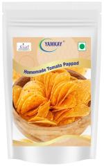 Yamkay Homemade Dried Tomato Papad/Pappad/Papadum/Appalam (Indian Dish) - 250g