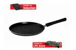 Swastik Housewares Non Stick Induction Base & Spatter Design (Grey) Dosa Tawa 25 Cm