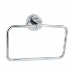 eonic Stainless Steel Napkin Ring, Napkin Holder, Wall Mounted Towel Hanger for Kitchen and Wash Basin, Bathroom Accessories (Chrome Finish)