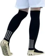 AARYANARI ENTERPRISE 1 Pair Football Socks Sports Socks Athletic Over-The-Calf Socks, Rubber Anti-Slip Sports Socks, Breathable Comfortable Athletic Socks for Men and Women Running&Training Football