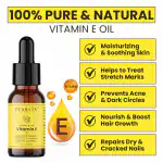 PEARLIX Pure Vitamin E Oil | 100% Pure, 10ml | For Heal Wound & Hair Growth