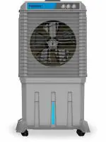 THERMOCOOL Tiara 100L Air Cooler for Home | Desert cooler for home | Room coolers for home | Tower Air Cooler For Room | Powerful Blower & 3-Speed Control | Home Conditioner | i-Pure Technology & Low Power Consumption | 1 Year Warranty (Grey)