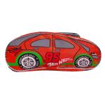 Raysa Orange Nylon Car Shape Backpack Bag