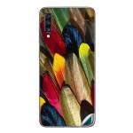 GADGETSWRAP Printed Vinyl Skin Sticker for Samsung Galaxy A70 - Leaf colors