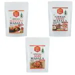 SRV SPICES (Iron Pounded) Malvani, Agri And Gavran Ghati Masala Low Temperature Grinding Perfect For Cuisine - 250 g Each