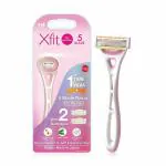Kai Xfit 5 Blades Women Body Razor with 2 Cartridge (3 pcs)