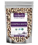 Vedarth Organic White Cow Pea (Whole) (500 g)