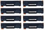 Svm Toner Cartridge For Image Class Mf3010, Laser Shot Lbp6000, Laser Shot Lbp6018B, Imageclass Lbp6030B, Imageclass Lbp6030W (Pack Of 8)