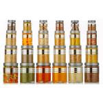 spandan Container Set For Kitchen (SILVER, Set of 24) (1200, 650, 350, 250 ML)