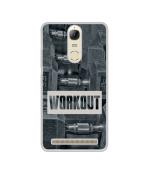 Casotec Workout Design Printed Silicon Soft TPU Back Case Cover for Lenovo Vibe K5 Plus/Lenovo Vibe K5