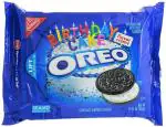 Oreo Birthday Cake Flavoured Cookies Pouch, 432 g (Imported)