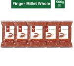 Trinetra Ragi Sabut 2500 g (500g X 5 Pack) Finger Millet