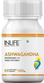 Inlife Ashwagandha, Stress Reliever (60 No)
