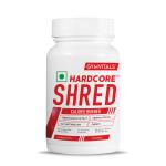 Gymvitals Hardcore Shred Calorie Burner with 400mg Green Coffee Bean, 500mg CLA & L-Carnitine, 100mg Dandelion, 250mg Ginger Root - 90 veg capsules