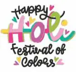 CVANU Festival of Colour/Happy Holi Party Special Wall Sticker for Wall Decor04