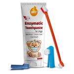 Boltz Enzymatic Toothpaste For Dogs 100g With 3 Toothbrush