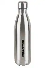 Liza Silver Stainless Steel Leak Proof Heat Proof BPA Free Insulated Flask Bottle 500 Milliliters