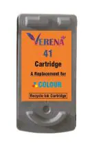 Verena 41 Ink Cartridge Compatible for Canon PIXMA IP 1200, 1300, 1600, 1700, 1800, 1880, 1900, 2200, 2500, 2600, 6210, 6220, 6310 Printers (Color)
