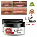 NUATRAFOL Advanced Lip Cream Balm - Lightening and Brightening Dark Lips - Lip Cream For Women & Men Smoker/Dry/Chapped Lip Care (100ML)
