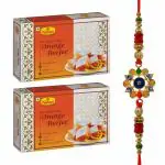 Haldiram's Nagpur Orange Burfee 500 g (Pack Of 2) with Rakhi
