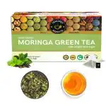 TEACURRY Moringa Green Tea (1 Month Pack, 30 Tea Bags) - Helps in Cholesterol, Weight Loss, Skin.