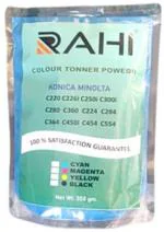 Rahi Original KONICA MINOLTA C224, C258, C220, C280, C360, C368, C364, C451, C454, C8000, C6000,Black Toner Powder 350 GSM