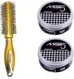 Buy Tya Salon Yellow Brush With Japan Hair Wax - 150 G (Set Of 3)