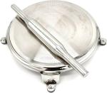 Epraiser Stainless Steel Silver Chakla Belan (Pack Of 2)