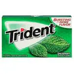 Trident Spearmint Gums Sticks, 28 Gm (Pack of 2) - Imported from USA