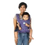 Soulslings Purple Cotton 3 Position Baby Carrier with Hip-Healthy Safe , 5 months - 3 years