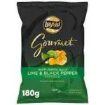 Lays Gourmet Lime And Black Pepper