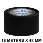 VCR Black Duct Tape - 18 Meters in Length 48mm / 2