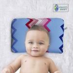 Kradyl Kroft Multicolor Elektra Soft Applr Bio-Gen Foam Head Shaping Pillow for infants (0-24M)