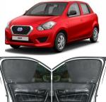 Able Elegant Half Car Magnetic Sun Shade Curtains for Datsun-GO Set of 4 Pcs