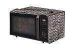 The Furnishing Tree Packed Pattern Morphy Richards 23 L Microwave Oven Cover Grey