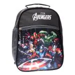 Kuber Industries Marvel-Avengers School Bag | Kids School Bags | Student Bookbag | Spacious School Bag | School Bag for Girls & Boys | School Backpack for Kids | 3 Compartments School Bag | Gray
