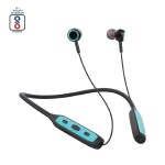 YCOM J16 Pro Wireless Bluetooth Neckband Earphone, 28 hrs playtime, Bluetooth v5.0, Rapid charge, Magnetic earpiece