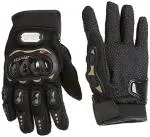 Aksmit Probiker Synthetic Leather Motorcycle Gloves Protective Hand Full Outdoor Riding gloves Black