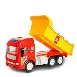 MT HUB Dumper Truck with Sound and Lights Dumper Truck Toy with Friction Powered Wheels for Kids