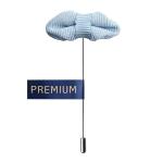 PELUCHE The Bowlip White Coloured Brass - Bow Brooch/Lapel Pin For Men | Genuine