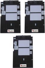 TRISAMA Epson L800,805,810,850,T50,60,R230 Printer Black ID Card Tray (Pack of 3)